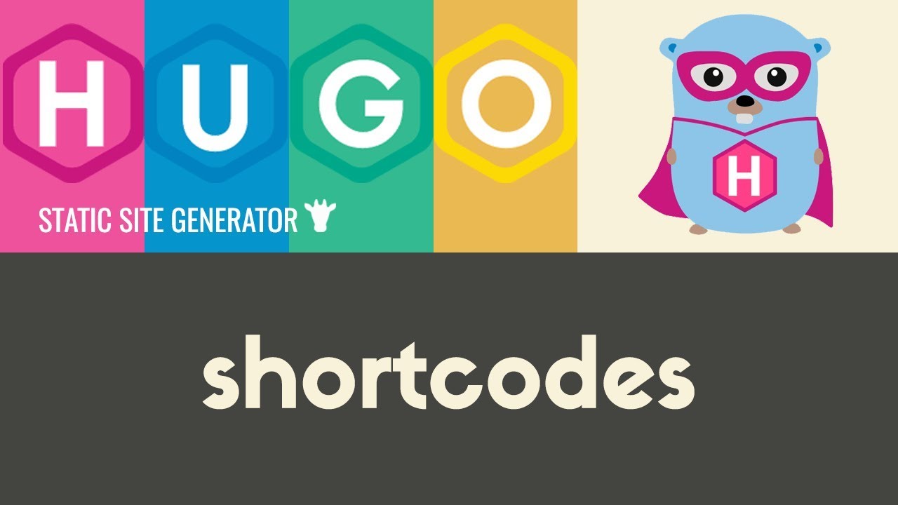 Hugos Shortcodes