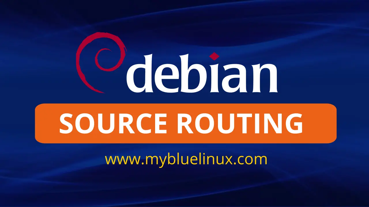 Debian - Source Routing