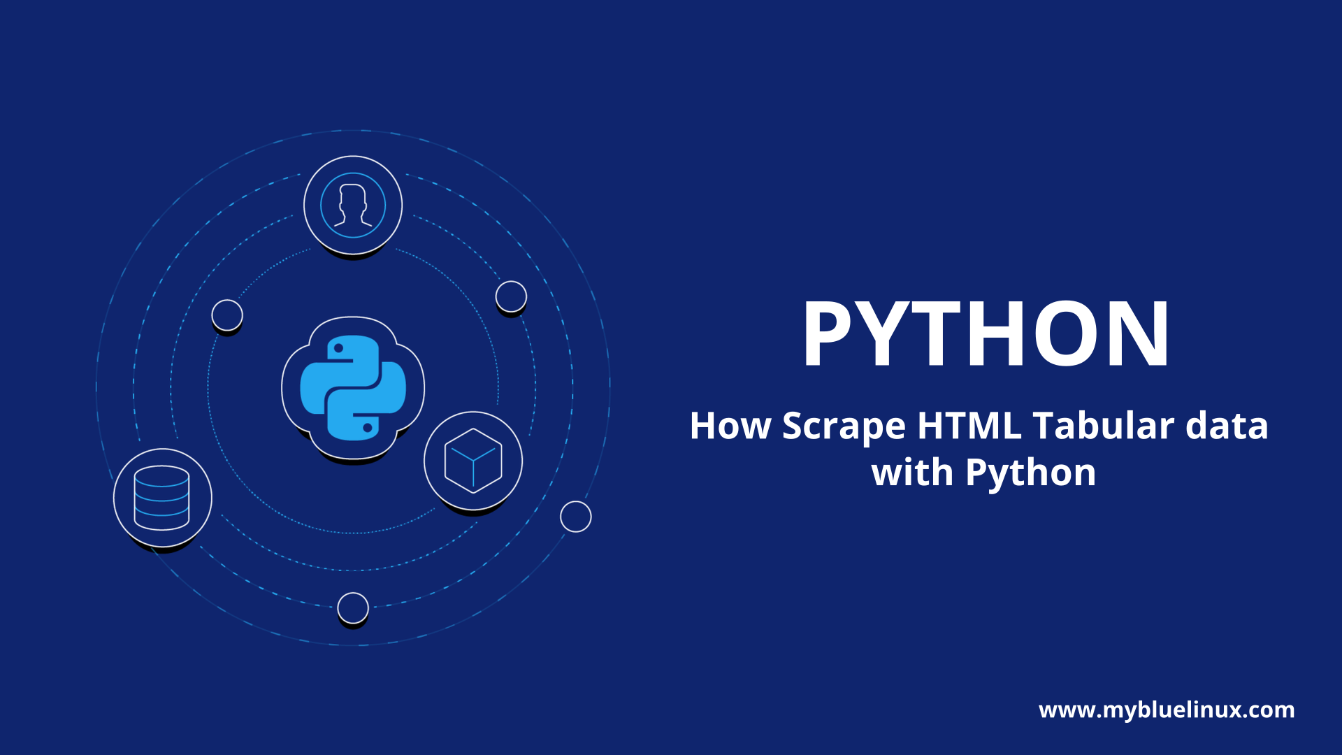 How Scrape HTML Tabular data with Python