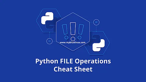 CheatSheet - Python File Operations