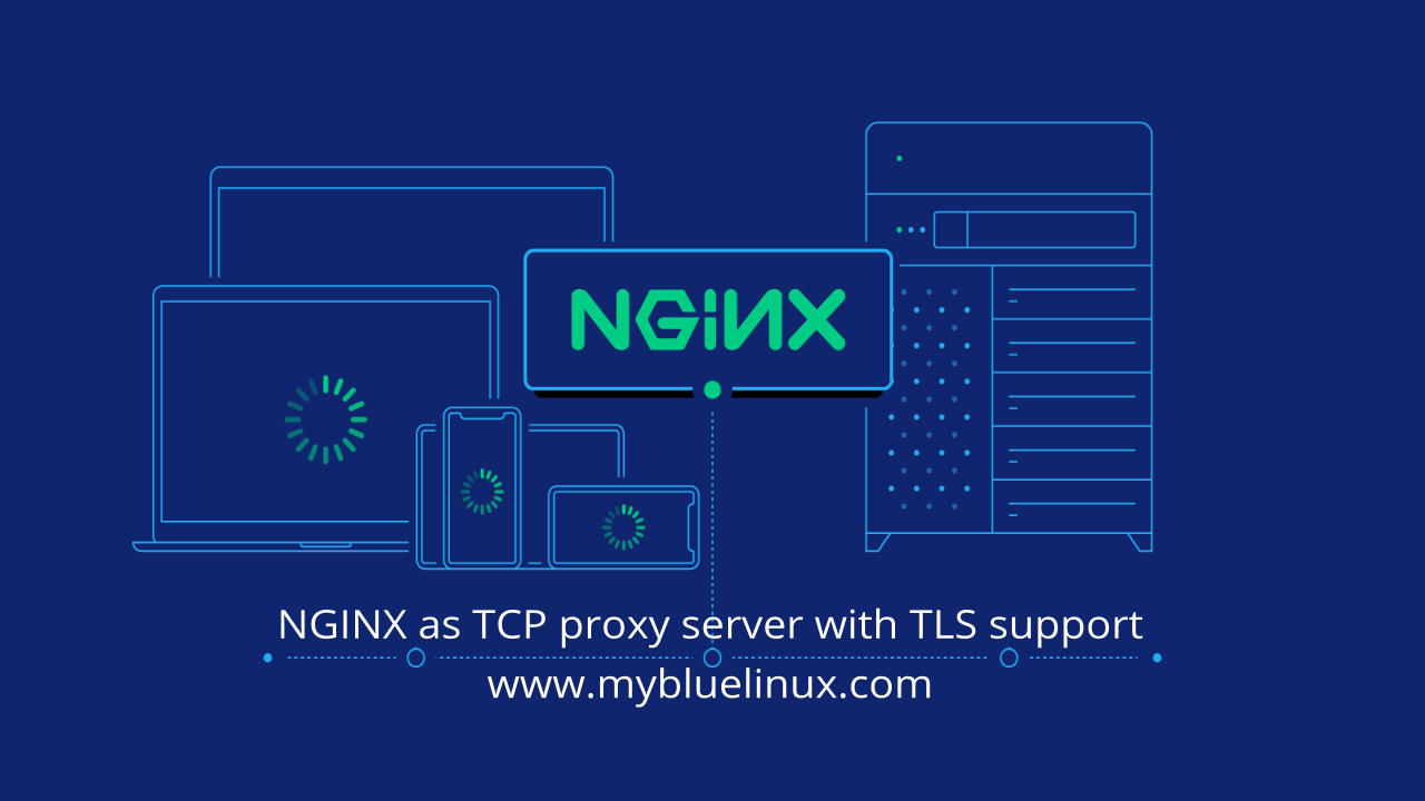 Nginx TLS TCP Proxy server for tcp upstream servers