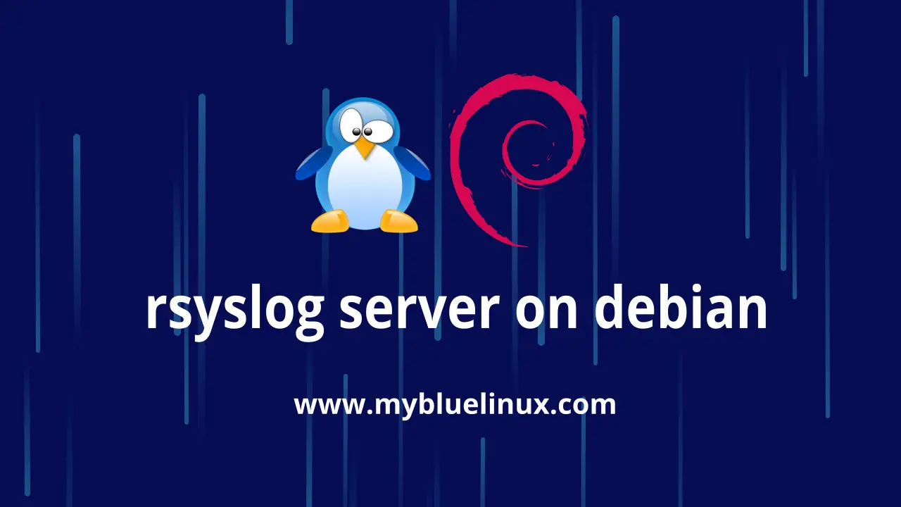 rsyslog on debian server
