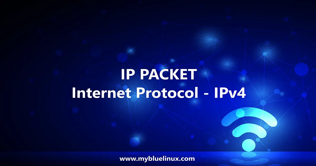IP Packet Structure - MyBlueLinux.com