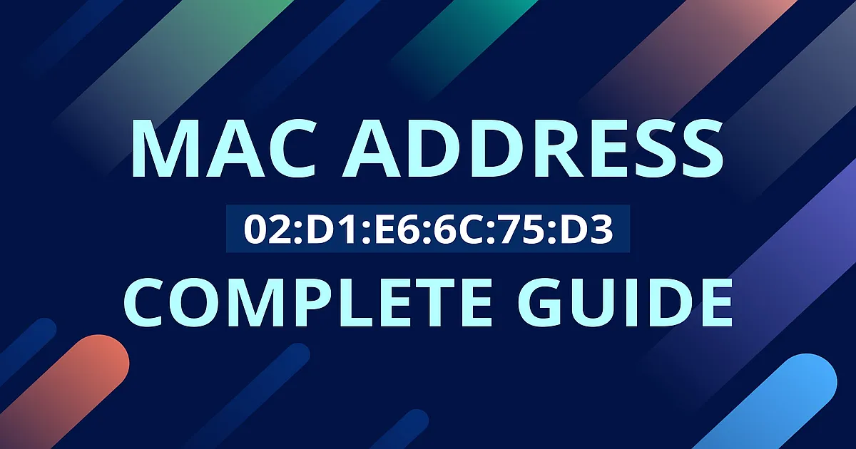 MAC Address Complete Guide - MyBlueLinux.com