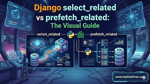 Django select_related vs prefetch_related: The Visual Guide