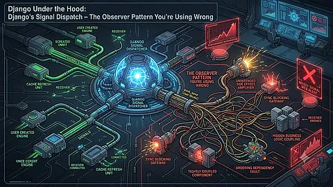 Django Under Hood 04: Django’s Signal Dispatch — The Observer Pattern You’re Using Wrong